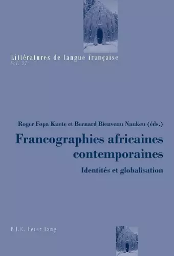 Francographies Africaines Contemporaines cover