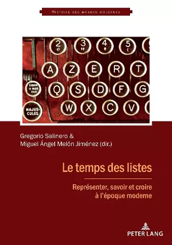 Le Temps Des Listes cover