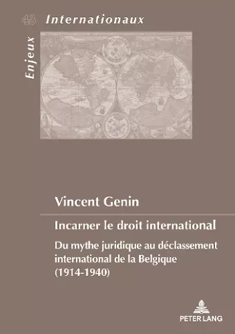 Incarner Le Droit International cover