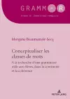 Conceptualiser les classes de mots cover