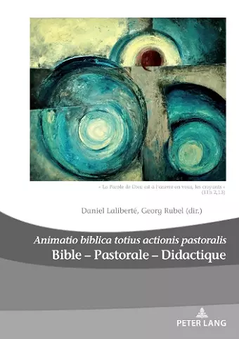 Bible – Pastorale – Didactique/Bible – Pastoral – Didactics cover