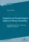 Linguistic and Translatological Aspects of Poetry Translation cover
