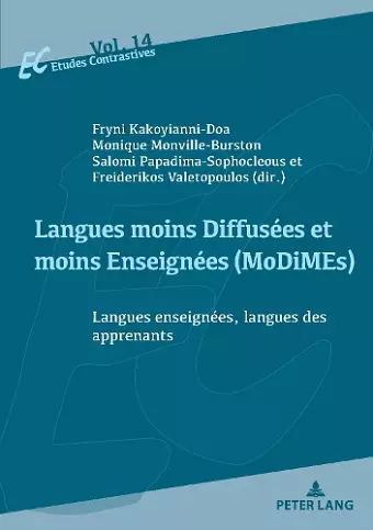 Langues moins Diffusées et moins Enseignées (MoDiMEs)/Less Widely Used and Less Taught languages cover