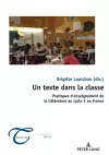 Un texte dans la classe cover