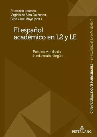 El español académico en L2 y LE cover