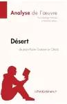 Désert de Jean-Marie Gustave Le Clézio (Analyse de l'oeuvre) cover