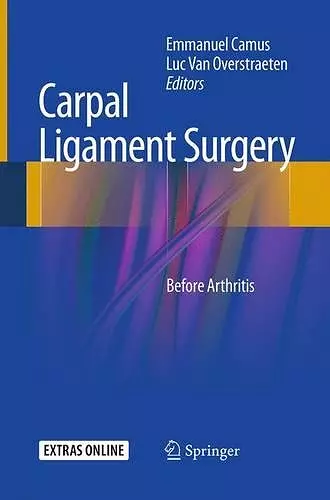 Carpal Ligament Surgery cover