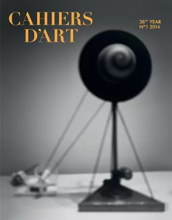 Cahiers d’Art N°1, 2014: Hiroshi Sugimoto: 38th Year, 100th issue cover