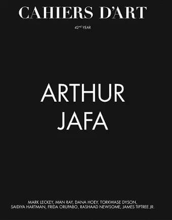 Cahiers d’Art - Arthur Jafa cover