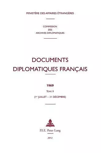 Documents Diplomatiques Français cover