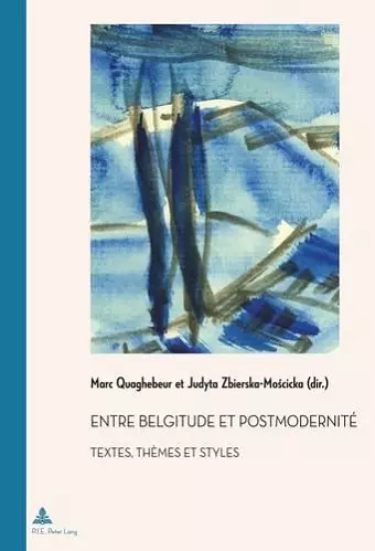 Entre Belgitude Et Postmodernitae cover