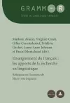 Enseignement Du Français: Les Apports de la Recherche En Linguistique cover