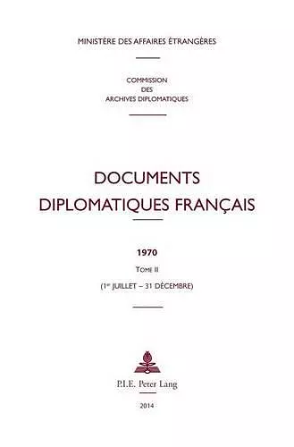 Documents Diplomatiques Français cover