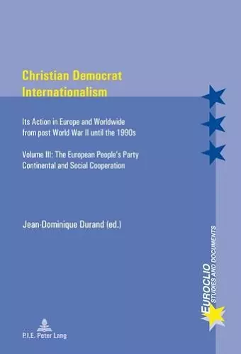 Christian Democrat Internationalism cover