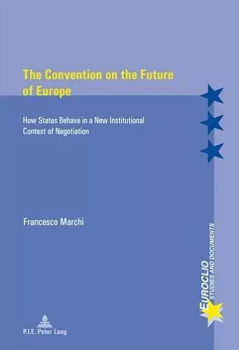 The Convention on the Future of Europe cover