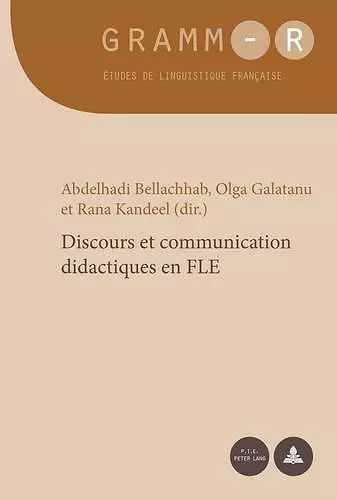 Discours Et Communication Didactiques En Fle cover