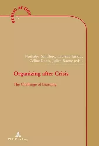 Organizing after Crisis cover
