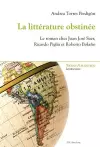 La Littérature Obstinée cover