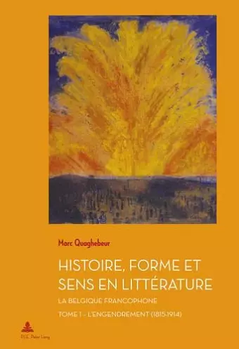 Histoire, Forme Et Sens En Littérature cover