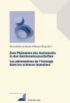 Zum Phaenomen Des Austauschs in Den Geistwissenschaften/Les Phénomènes de l'Échange Dans Les Sciences Humaines cover