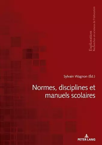 Normes, disciplines et manuels scolaires cover