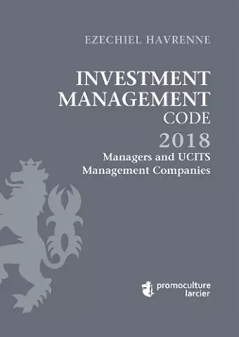 Investment Management Code - Tome 2 – Managers and UCITS Management Companies cover