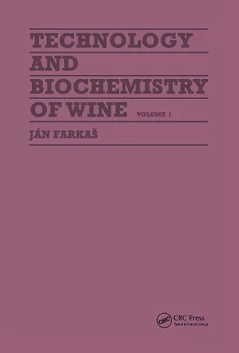 Technology and Biochemistry of Wine cover