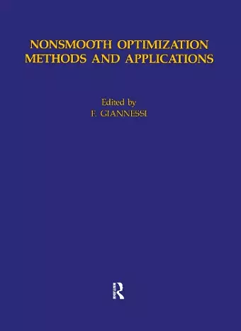 Nonsmooth Optimization Methods cover