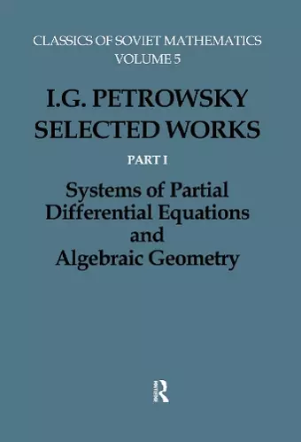 I.G.Petrovskii:Selected Wrks P cover