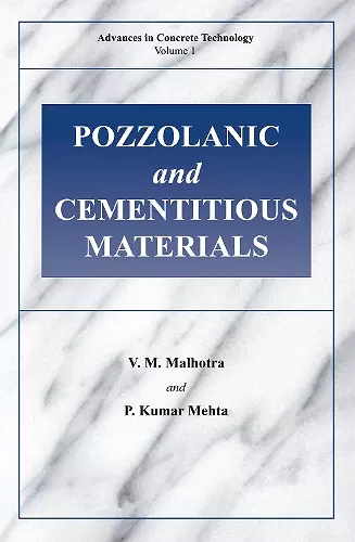 Pozzolanic and Cementitious Materials cover