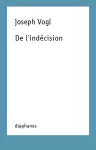 De l`indécision cover