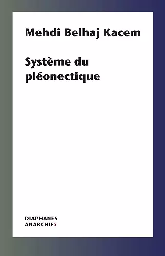 Système du pléonectique cover