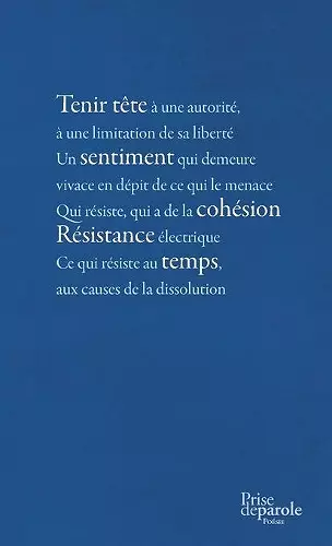 Poèmes de la résistance cover