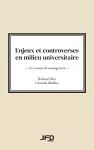 Enjeux et controverses en milieu universitaire cover