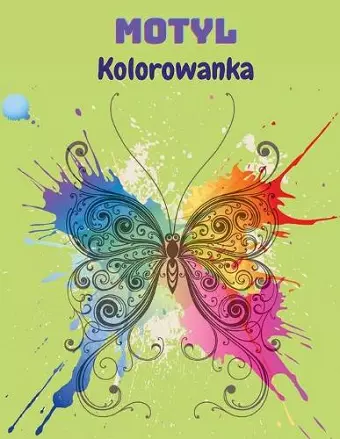 Motyl Kolorowanka cover