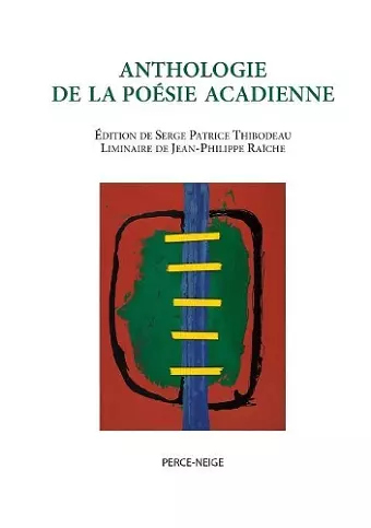 Anthologie de la Poésie Acadienne cover