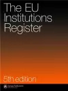 Eu Institutions Register cover