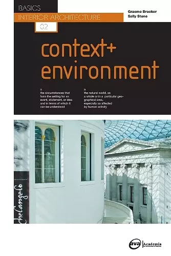 Basics Interior Architecture 02: Context & Environment cover