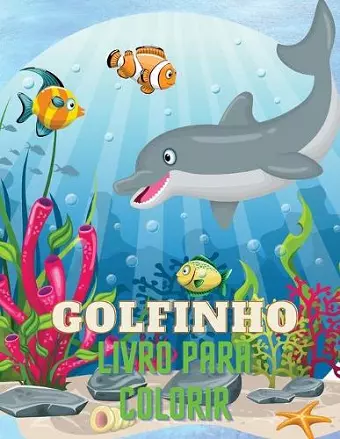 Golfinho Livro para Colorir cover