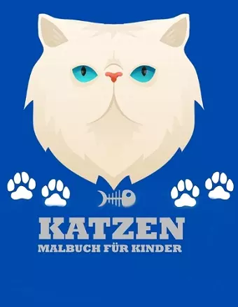 Katzen Malbuch für Kinder cover