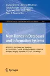 New Trends in Databases and Information Systems cover