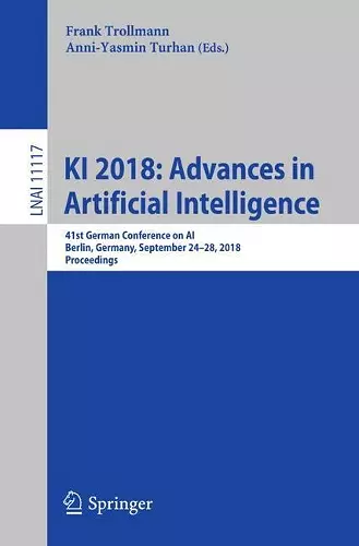 KI 2018: Advances in Artificial Intelligence cover