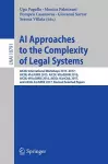 AI Approaches to the Complexity of Legal Systems cover