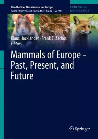 Mammals of Europe - Past, Present, and Future cover