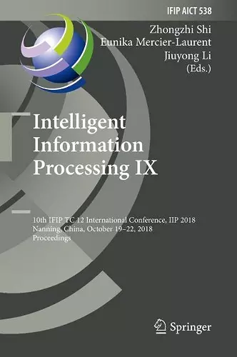 Intelligent Information Processing IX cover