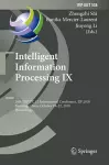 Intelligent Information Processing IX cover