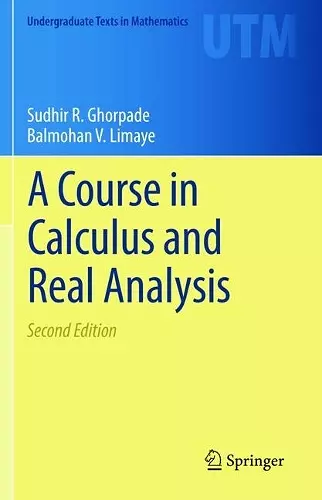 A Course in Calculus and Real Analysis cover