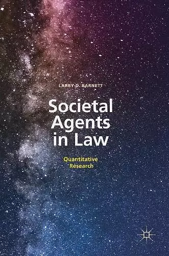 Societal Agents in Law cover