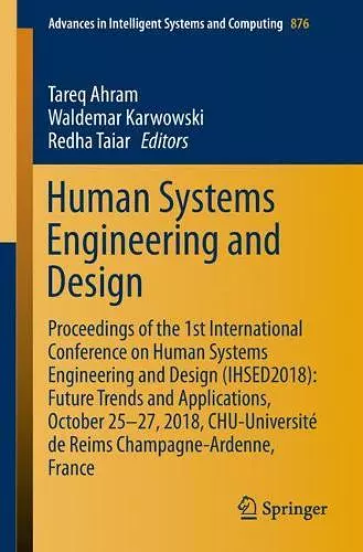 Human Systems Engineering and Design cover