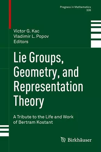 Lie Groups, Geometry, and Representation Theory cover